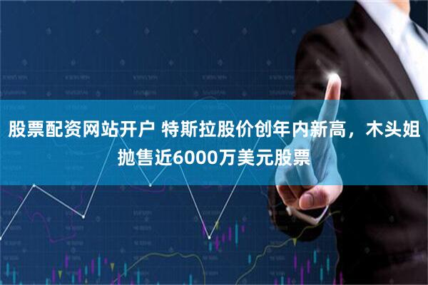 股票配资网站开户 特斯拉股价创年内新高，木头姐抛售近6000万美元股票