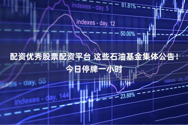 配资优秀股票配资平台 这些石油基金集体公告！今日停牌一小时